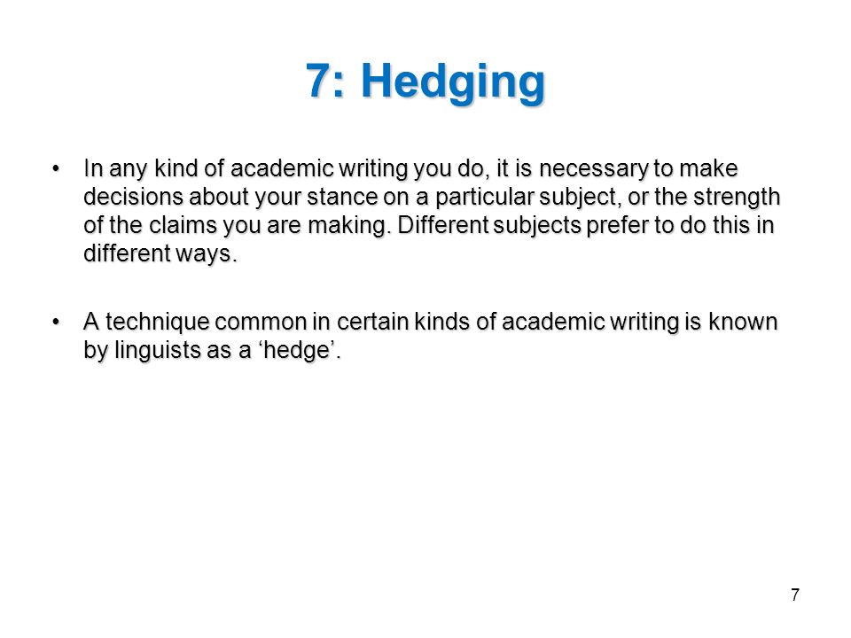 common types of academic writing