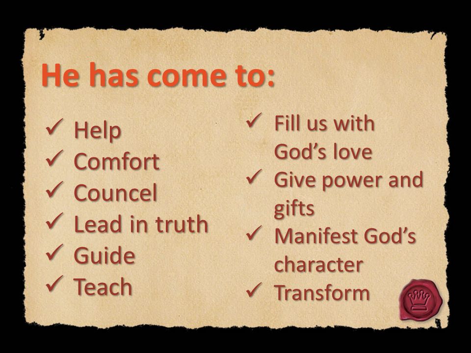 Sermon Wonderful Holy Spirit Ppt Download