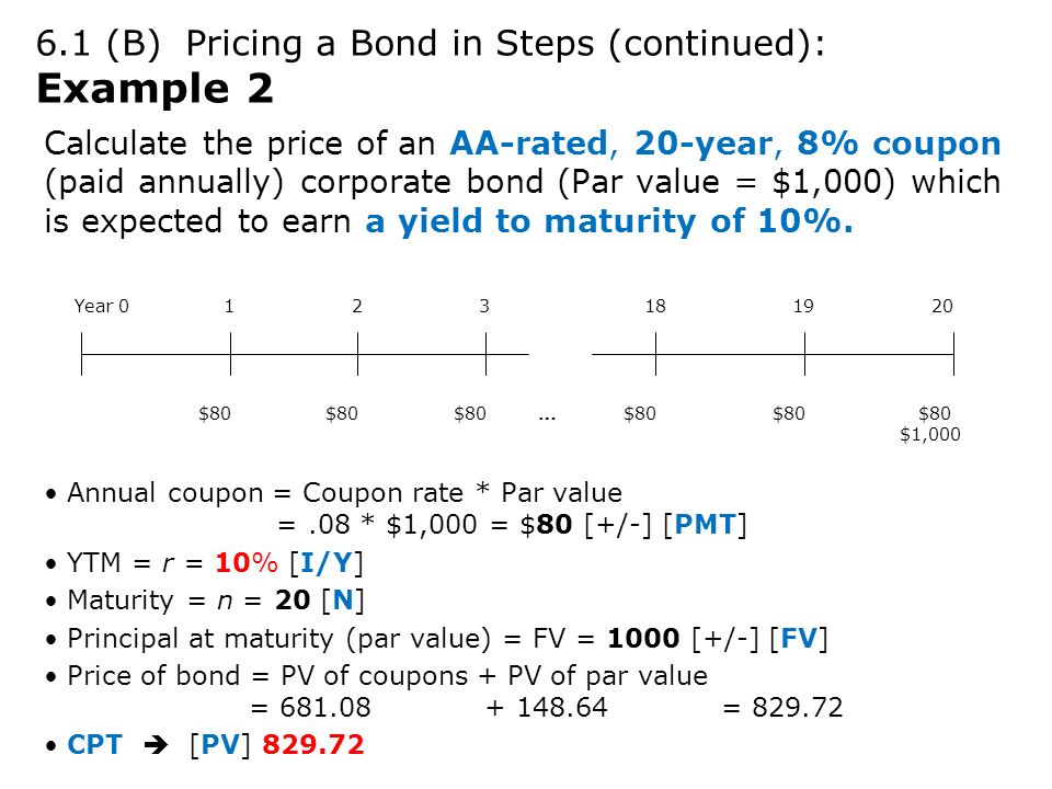 Bonds And Bond Valuation Ppt Video Online Download