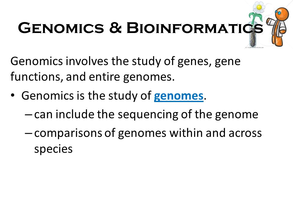 Genomics & Bioinformatics