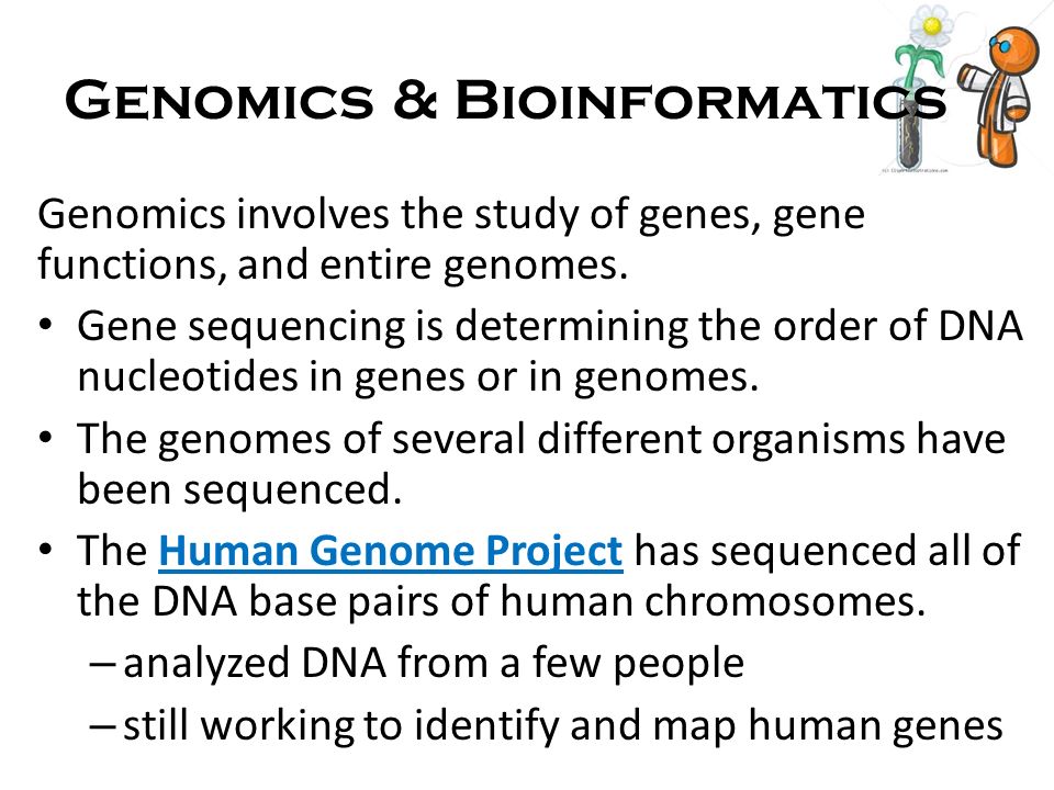 Genomics & Bioinformatics