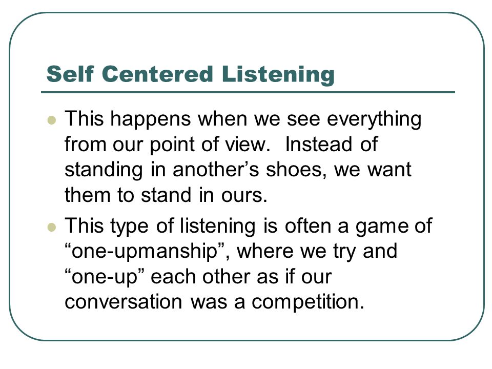 Pretend Listening pretend-listening