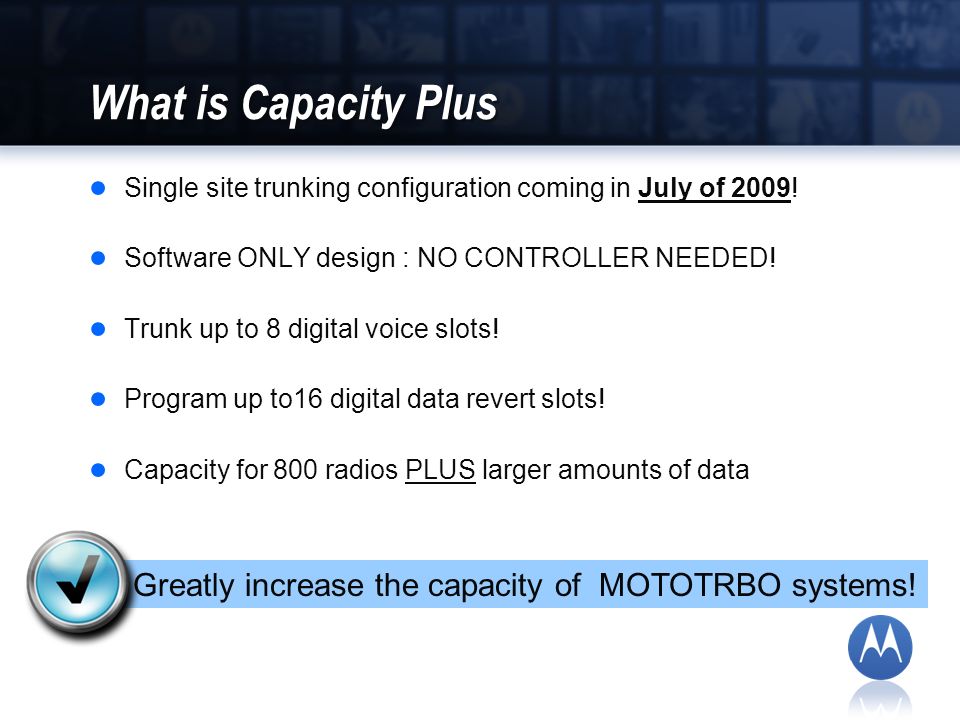 Mototrbo Capacity Plus Ppt Video Online Download