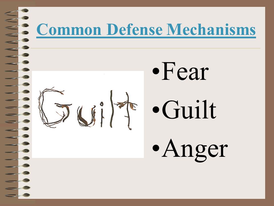 Common Defense Mechanisms