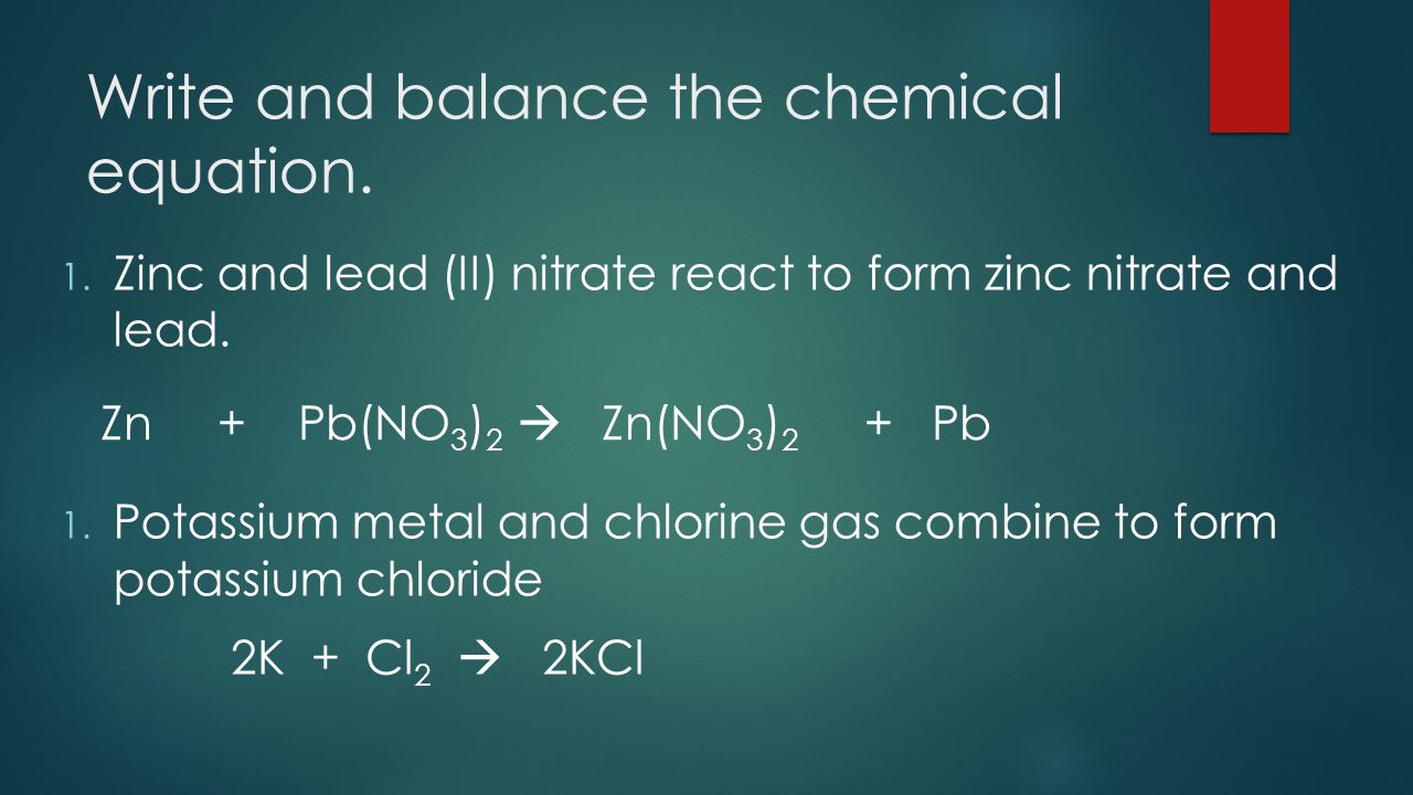 Zinc nitrate formula
