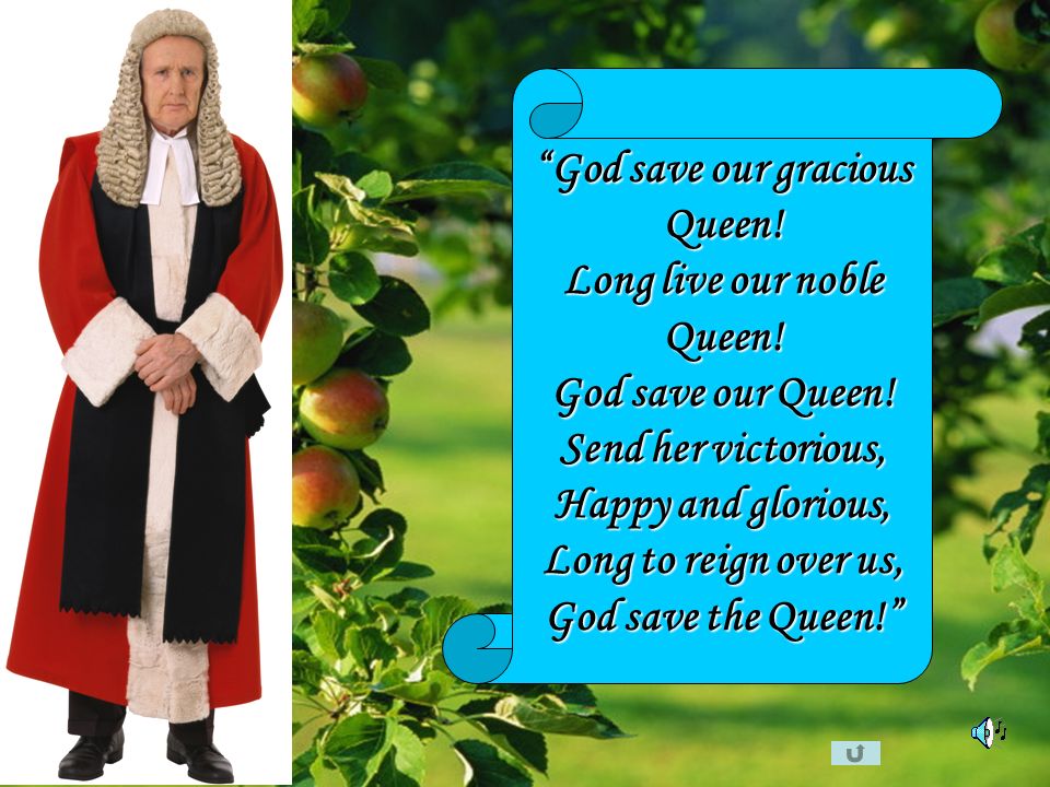 God save our gracious Queen! Long live our noble Queen!