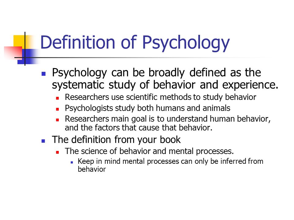 What Is Psychology Definition Of Psychology Ppt Video