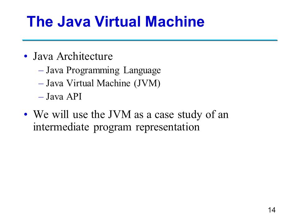 PPT - Lecture 17 Modern Programming Trends JVM, C#, .NET