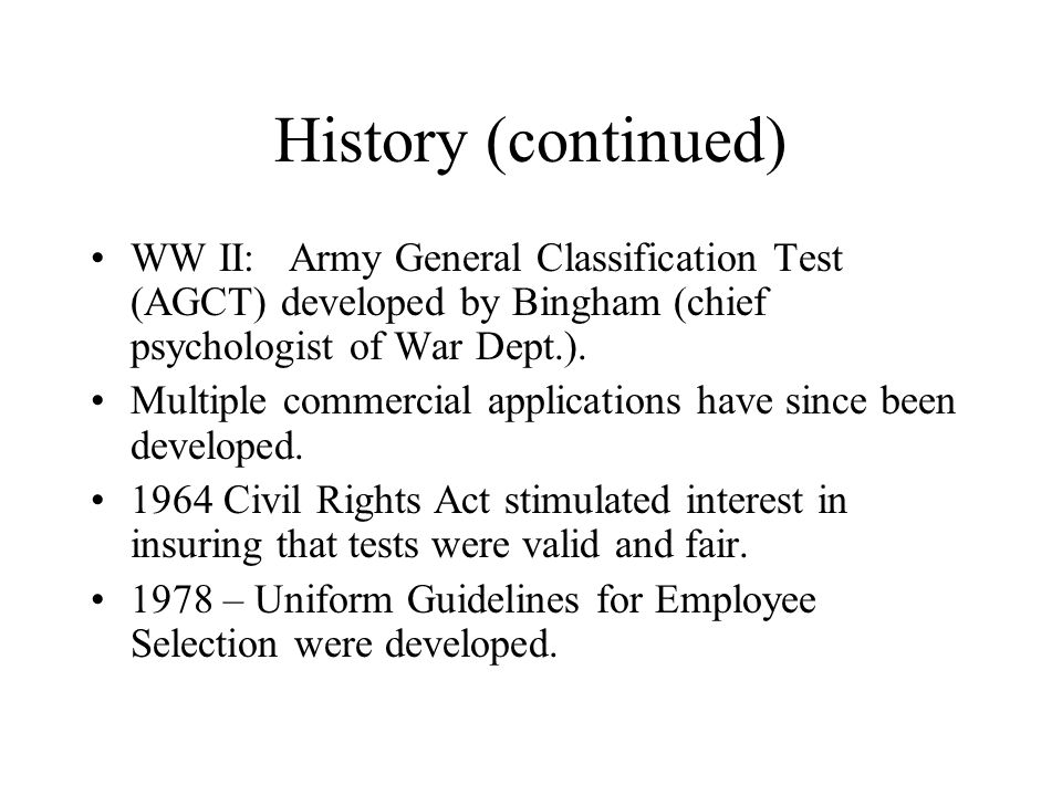 Chapter 15 Using Tests in Organizational Settings - ppt video online ...