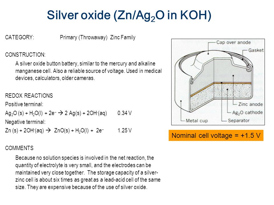 Zinc перевод. Silver Oxide. Zinc Oxide Cable Termination.