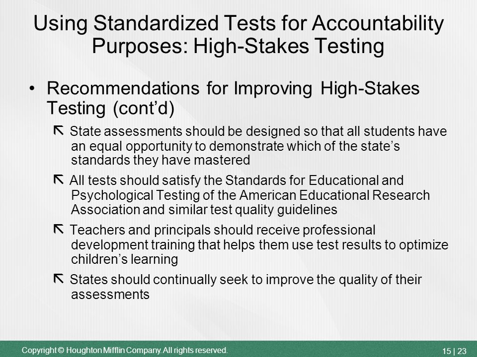 Understanding And Using Standardized Tests Ppt Video Online Download