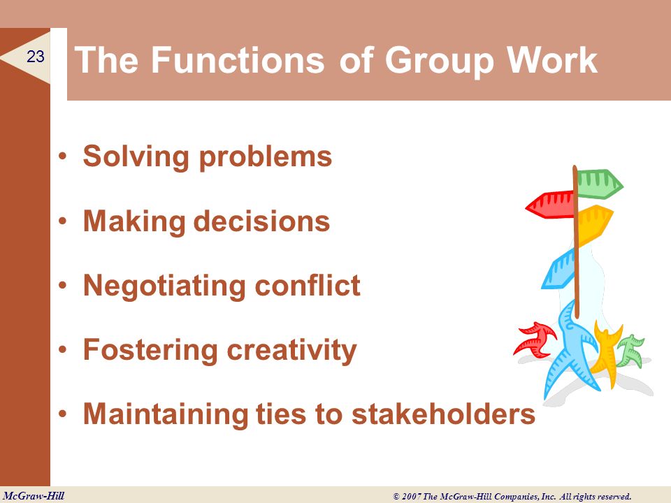 The Functions of Group Work
