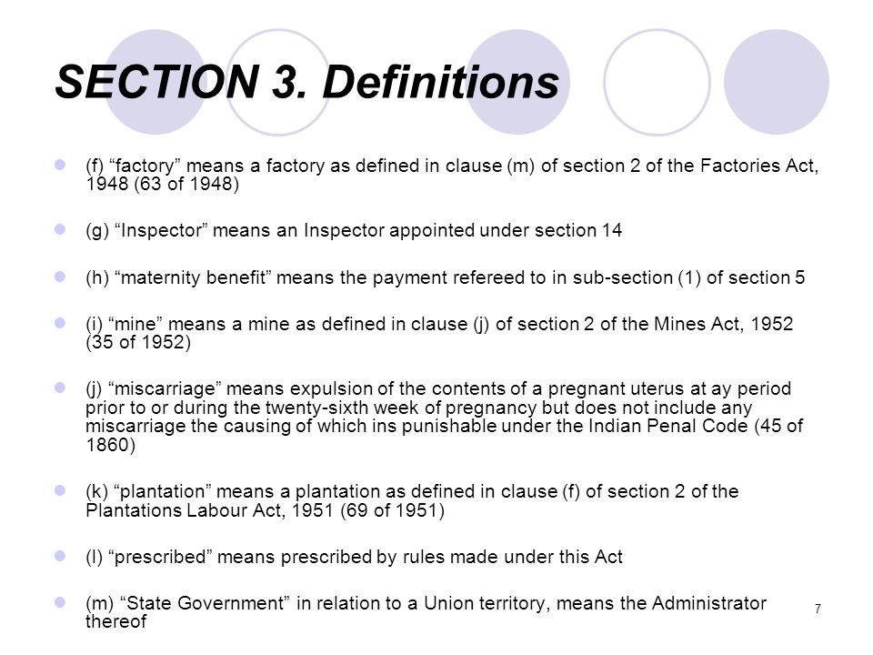 Maternity Benefits Act Ppt Download