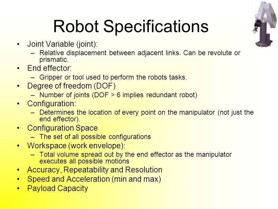 Robotics Chapter 1 - Introduction - ppt video online download