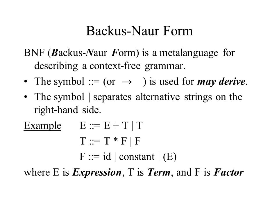 Software Ii Principles Of Programming Languages Ppt Video Online Download
