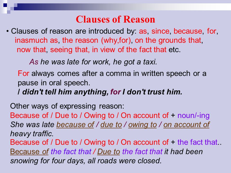 Adverbial Clauses Ppt Download