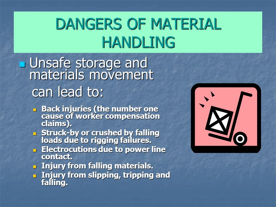 material handling procedure ppt