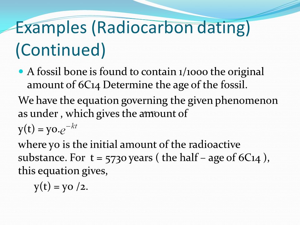 Radiometric dating can be located in.