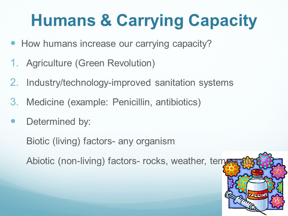 Humans & Carrying Capacity