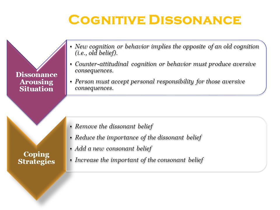 cognitive dissonance in consumer behaviour