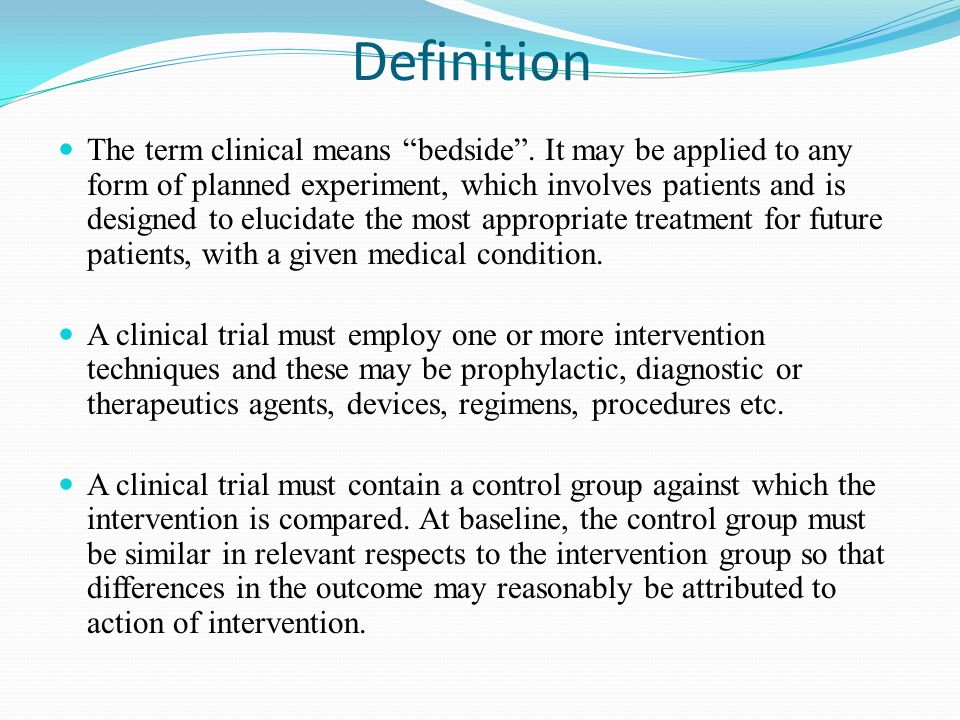 Clinical Trials Ppt Video Online Download