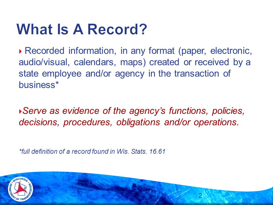 Regularly Abolished Note Archiving Records Offsite Using the State Records Center (SRC) - ppt  download