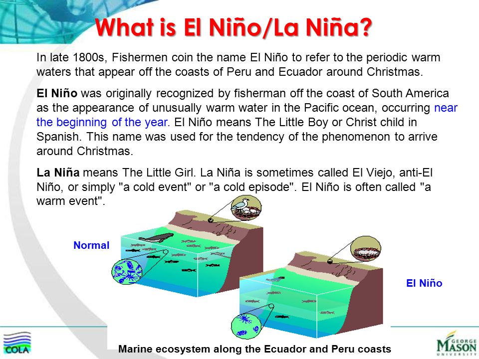 El nino meaning