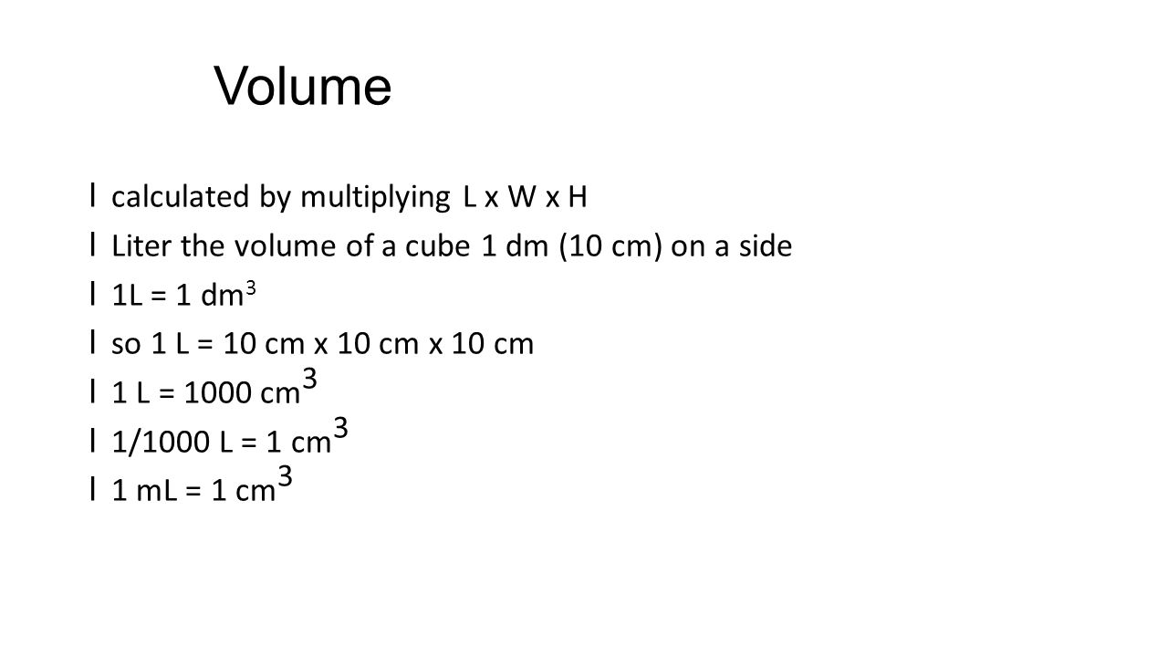 The Metric System Ppt Download