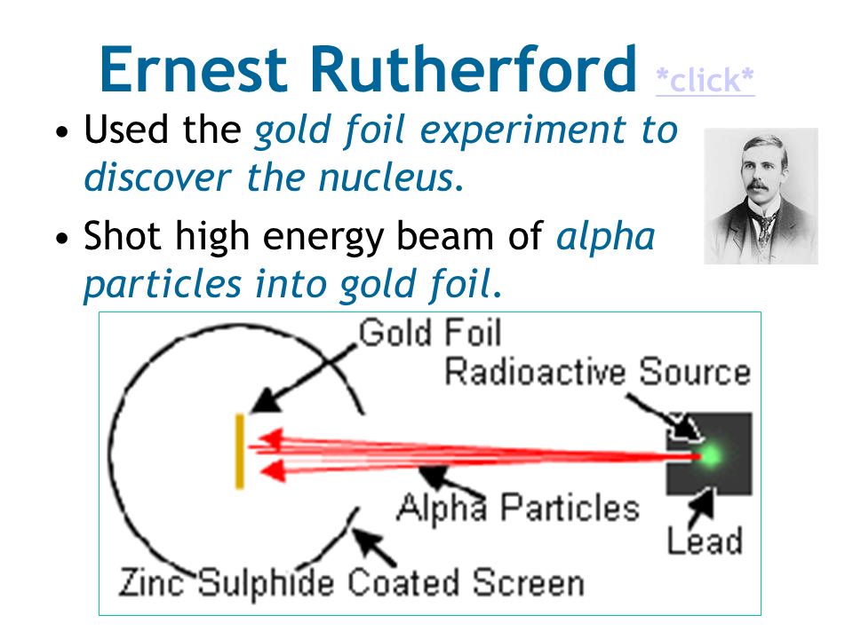 Ernest Rutherford *click*