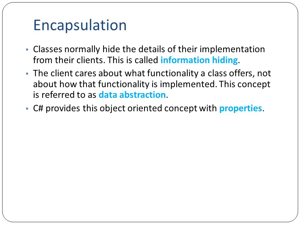 Object Oriented Concepts Ppt Video Online Download