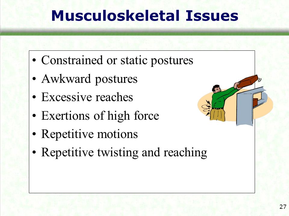 Musculoskeletal Issues