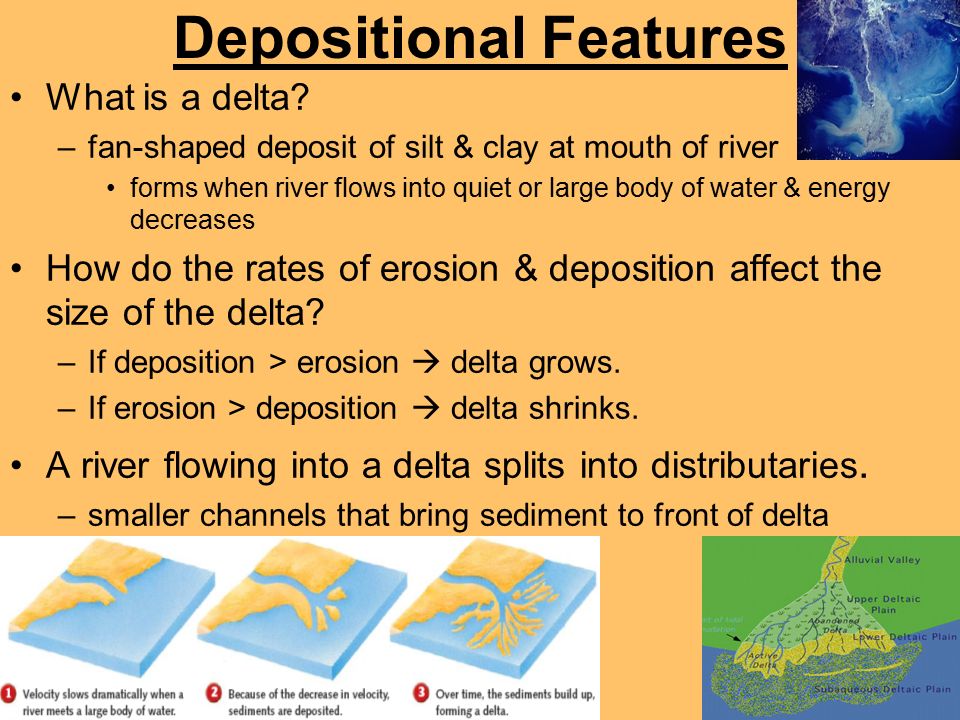 Depositional Features