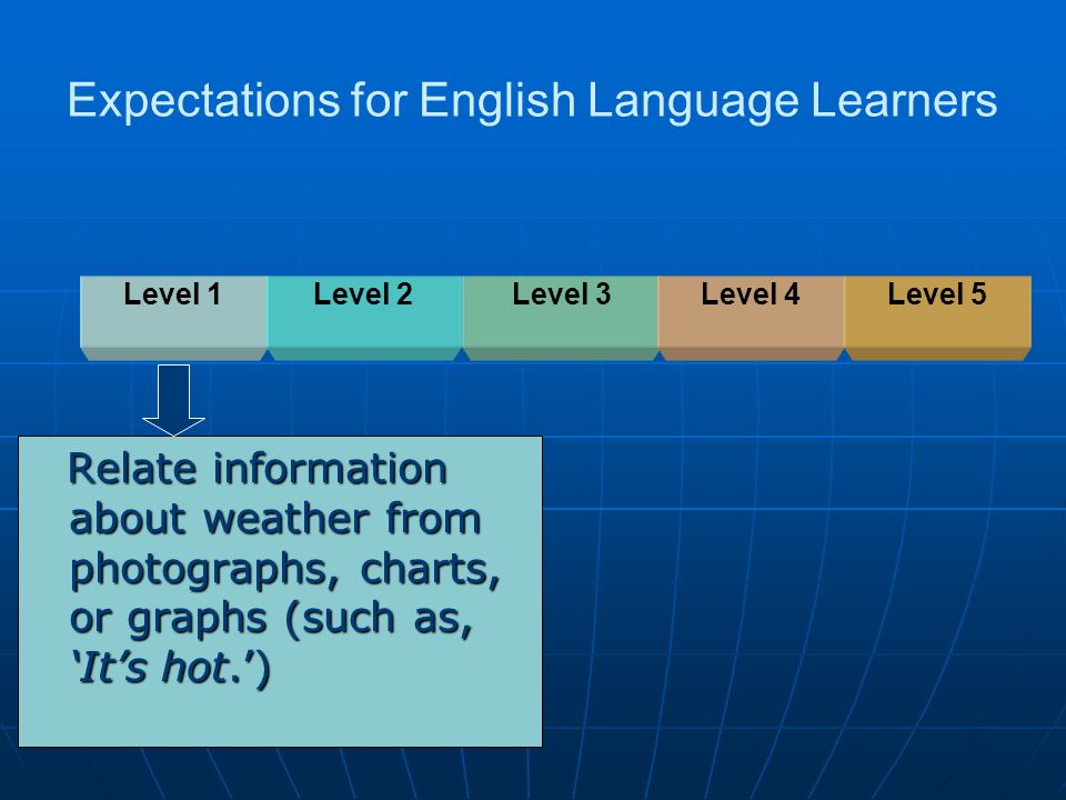 Expectations for English Language Learners