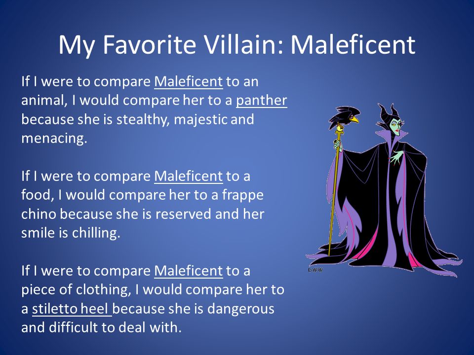 My Favorite Villain: Maleficent
