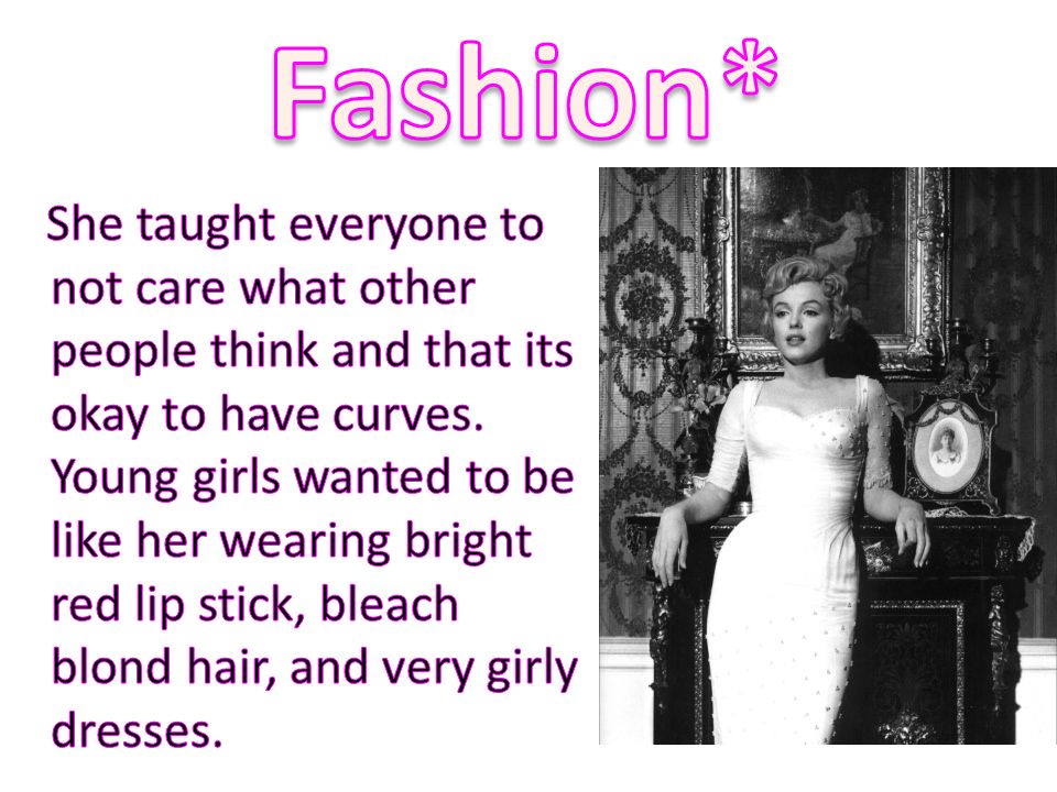 PPT - Marilyn Monroe famously said: “ What do I wear in bed? Why, Chanel No.  5, of course. ” PowerPoint Presentation - ID:5395744