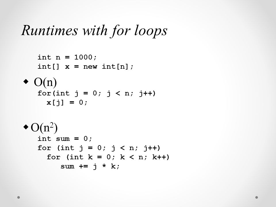 Big Oh Algorithm Analysis With Ppt Video Online Download