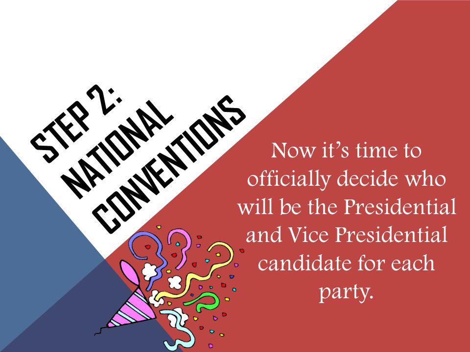 Step 2: National Conventions