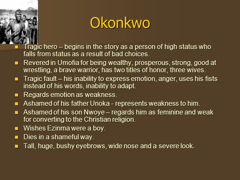 things fall apart okonkwo tragic hero essay