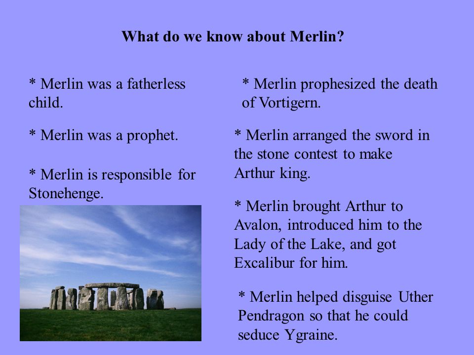 What do we know about Merlin