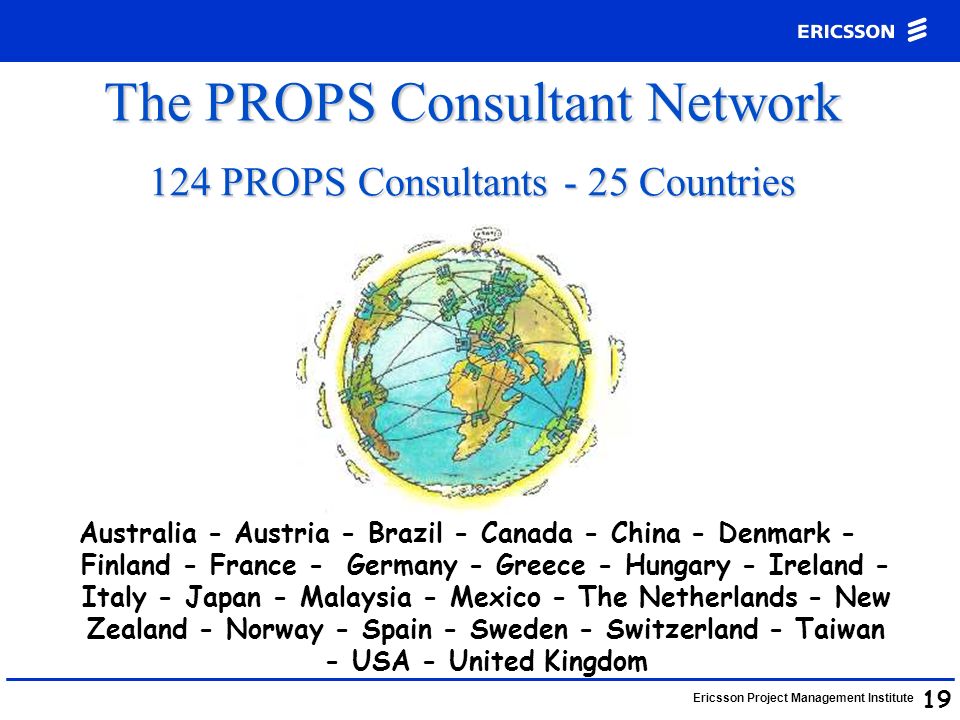 The PROPS Consultant Network