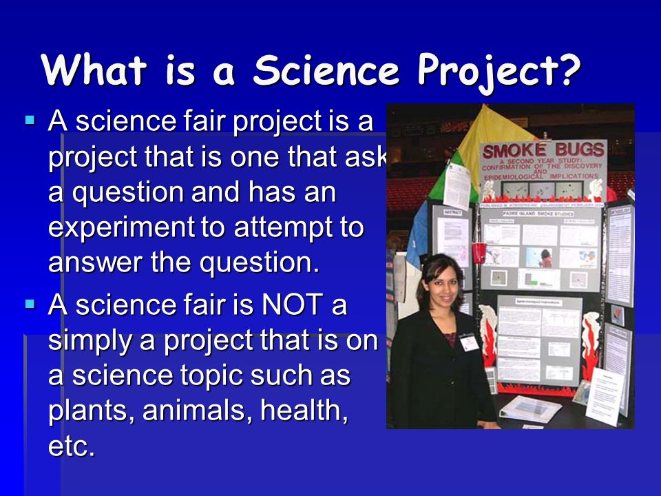 What is a Science Project