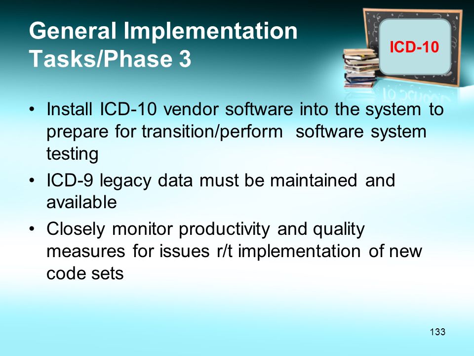 General Implementation Tasks/Phase 3