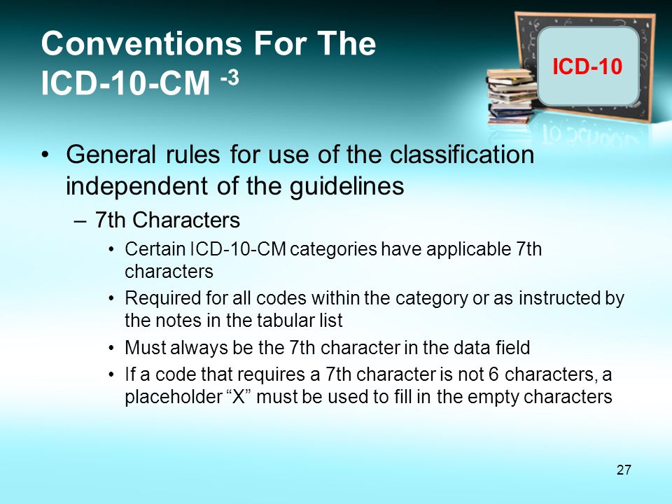 Conventions For The ICD-10-CM -3