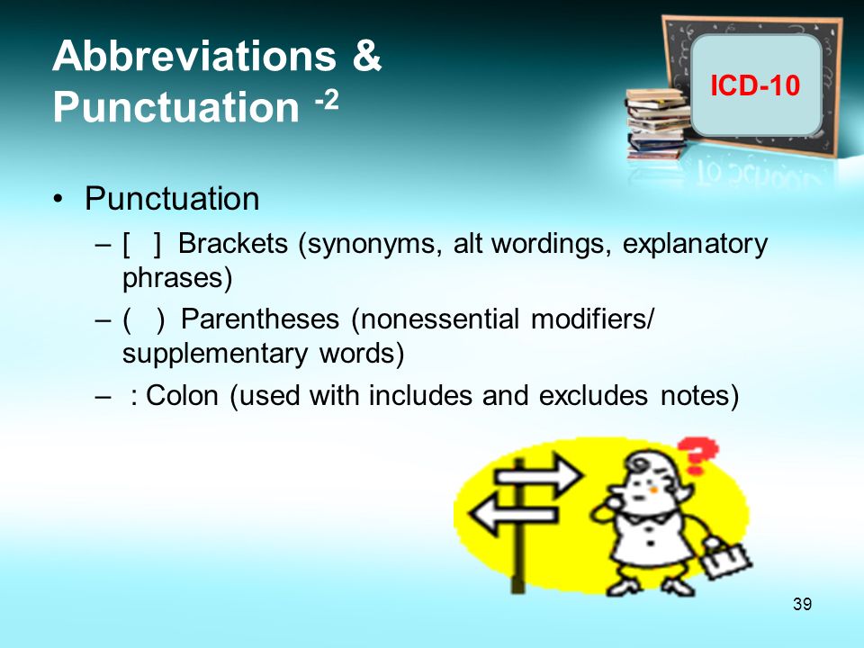 Abbreviations & Punctuation -2
