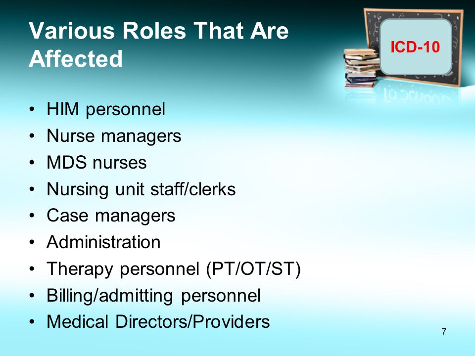 Various Roles That Are Affected