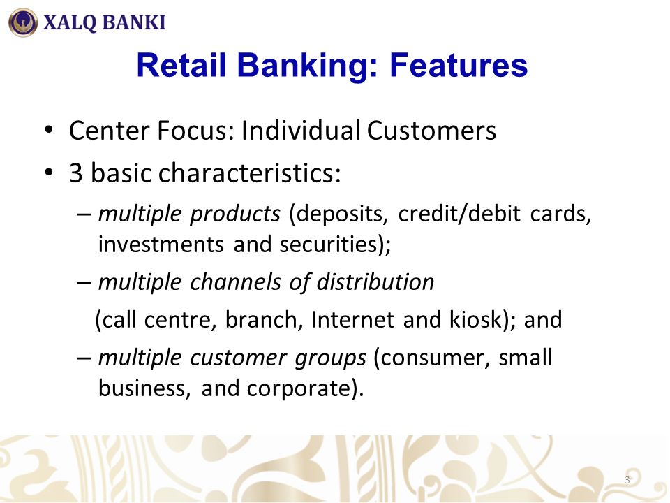 Banking retail What Is