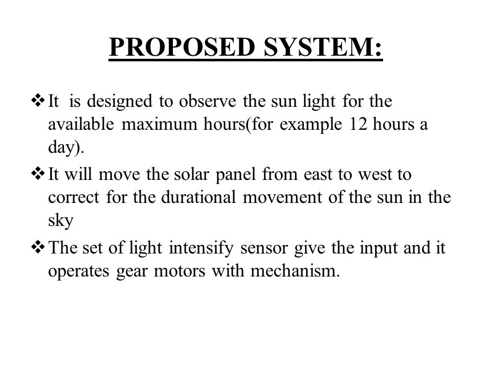 Smart Solar Tracking System For Optimal Power Generation