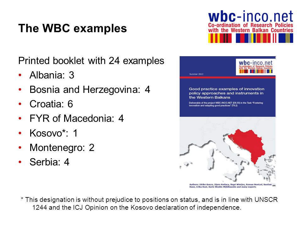 The WBC examples Printed booklet with 24 examples Albania: 3