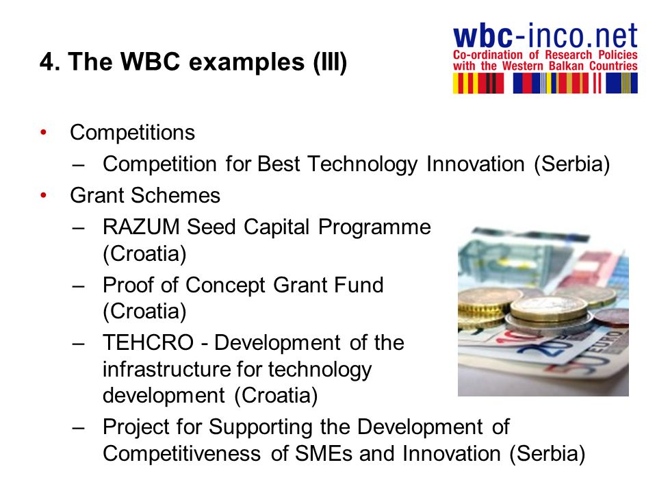 4. The WBC examples (III) Competitions