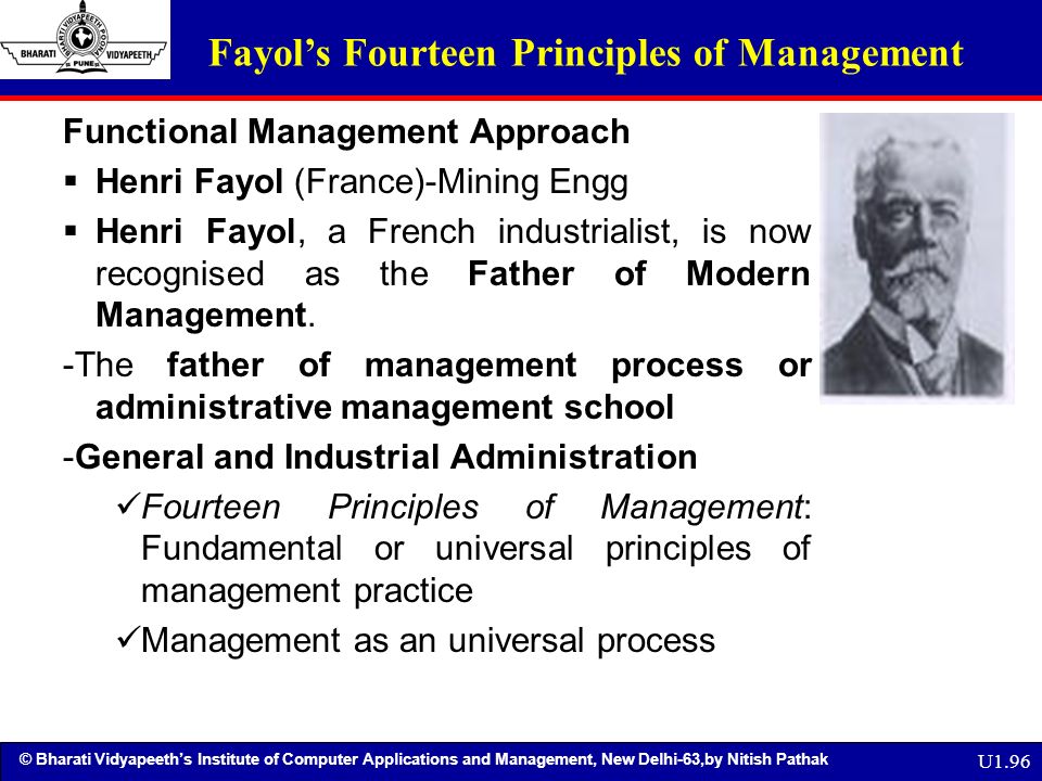 why henri fayol is the father of management